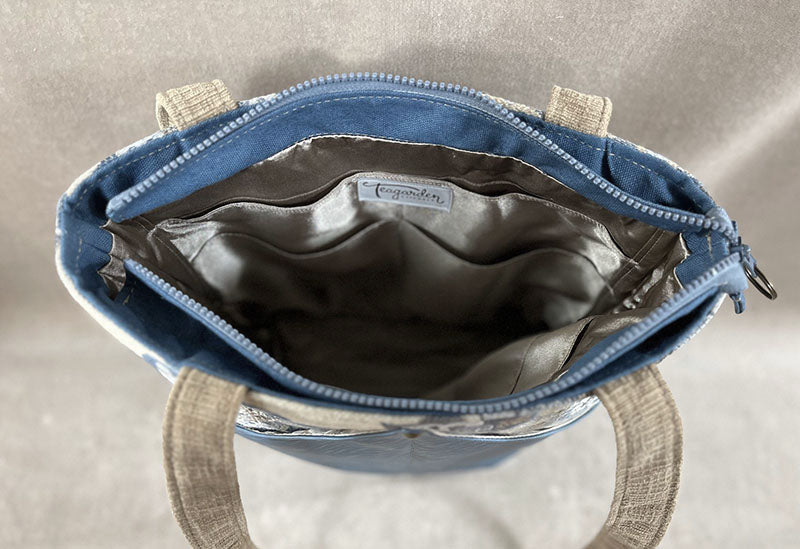 Peak Shoulder Satchel Majorica Baltic