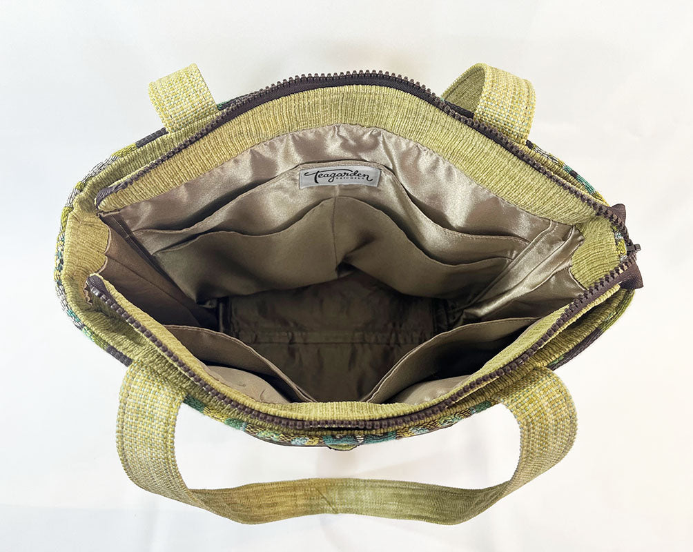 Peak Shoulder Satchel Majorica Parrot
