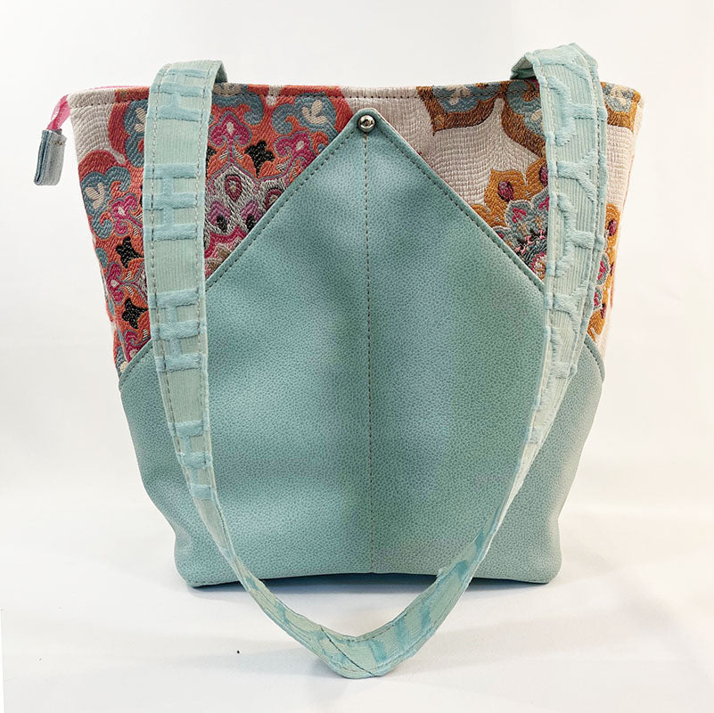 Peak Shoulder Satchel Majorica Sherbert