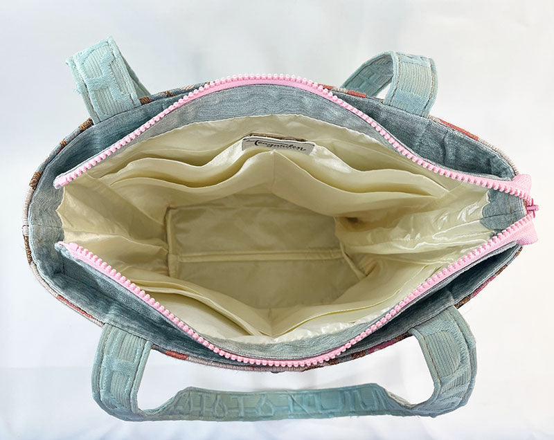Peak Shoulder Satchel Majorica Sherbert
