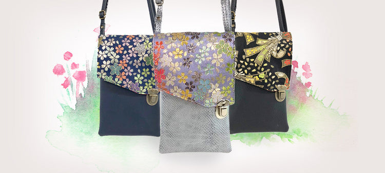 Pocket Purses with Japanese Fabrics