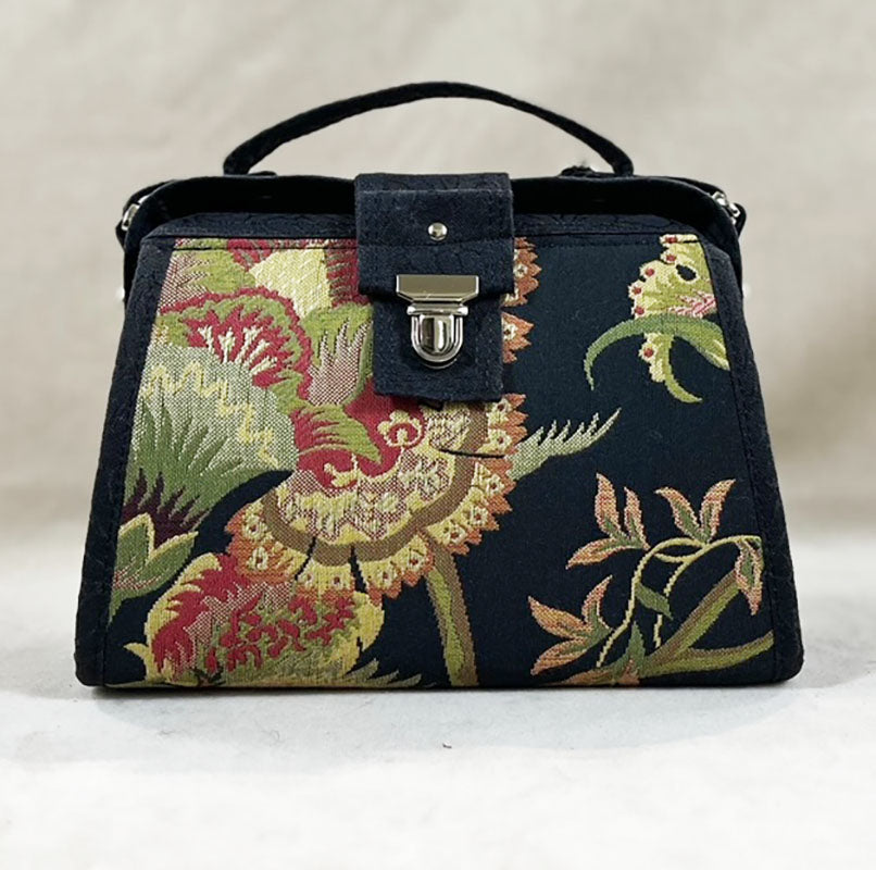 9" Classic Satchel Botanical