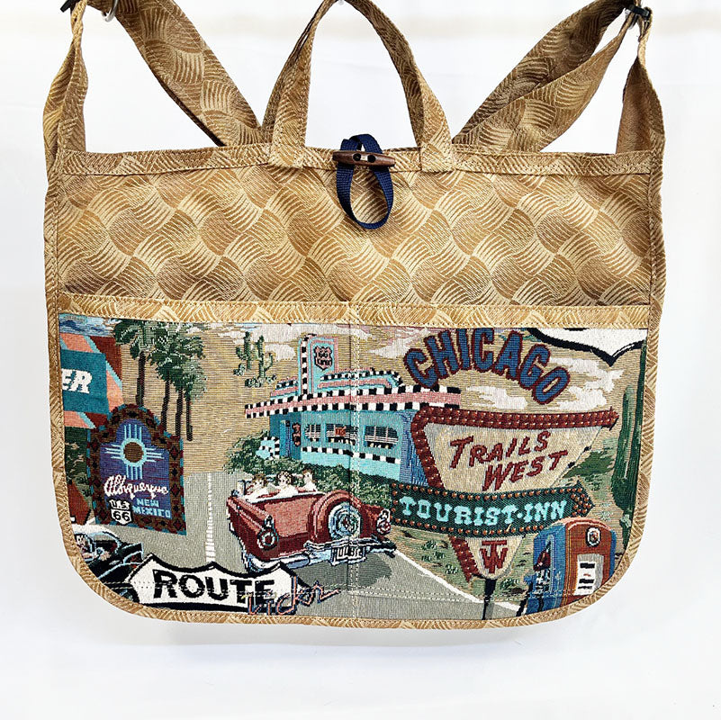 Cross Body Satchel Route 66
