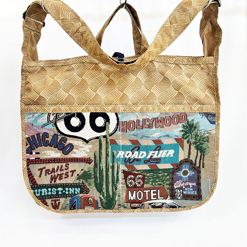 Cross Body Satchel Route 66