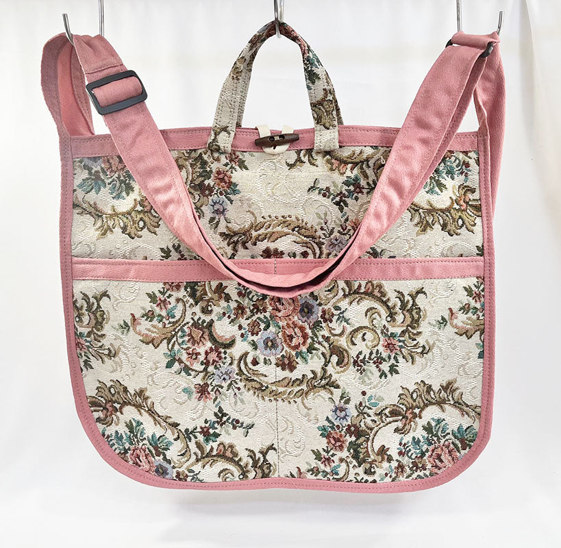 Cross Body Satchel 'Vintage Rose'