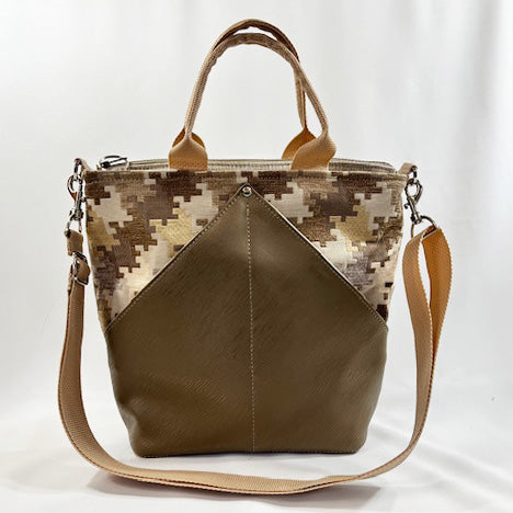 Peak Cross Body Satchel Biscuit Puzzle