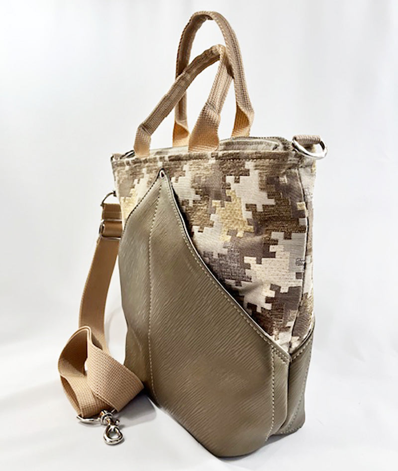 Peak Cross Body Satchel Biscuit Puzzle