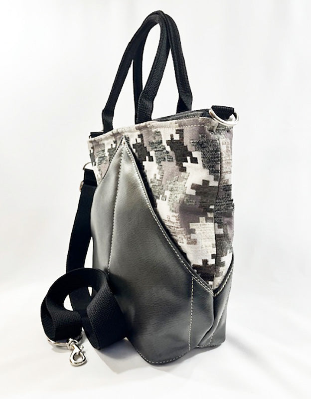 Peak Cross Body Satchel Coal Puzzle