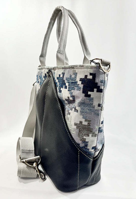 Peak Cross Body Satchel Slate Puzzle