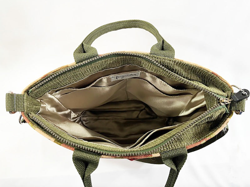 Peak Cross Body Satchel Scarlet Puzzle