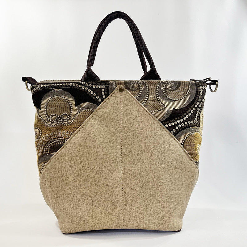 Peak Cross Body Satchel Tuscany Tan