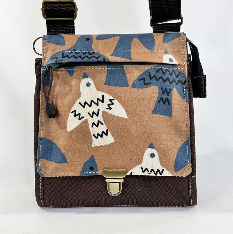 Utility Satchel Skyward Blue Birds