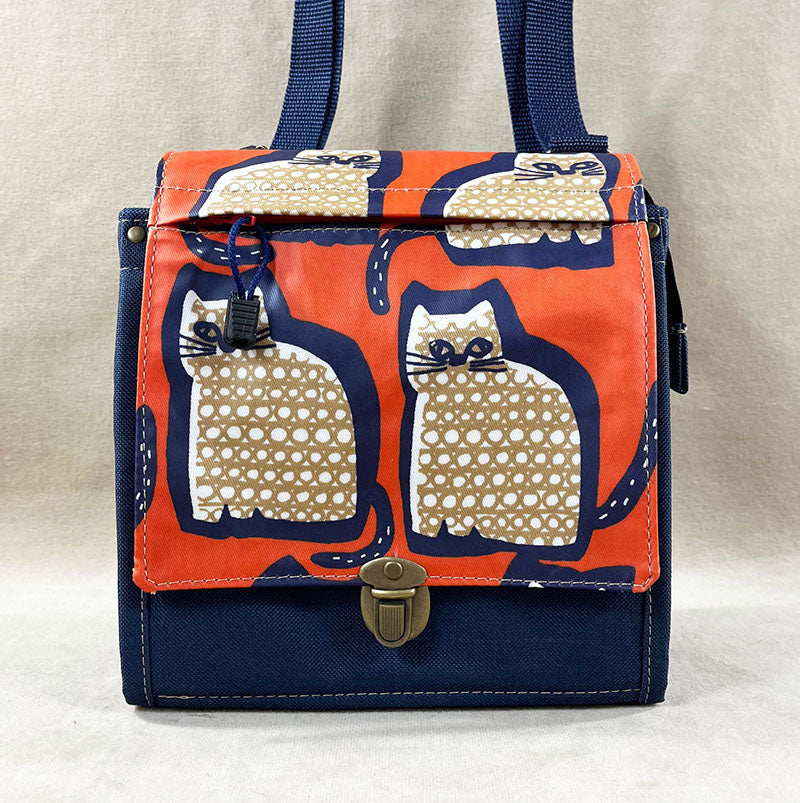 Utility Satchel Red Cats