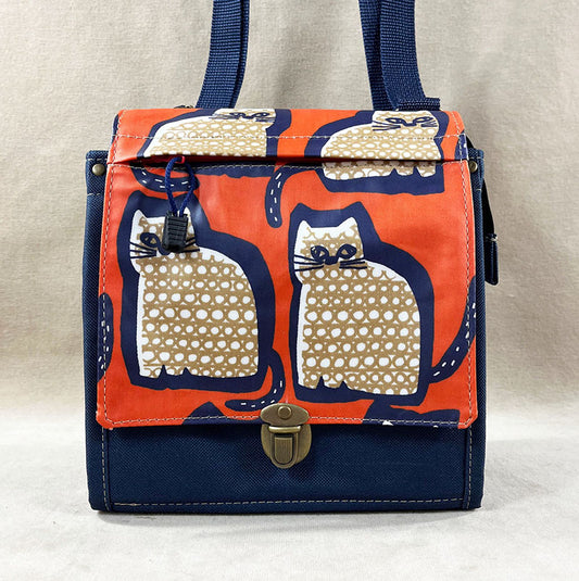 Utility Satchel Red Cats