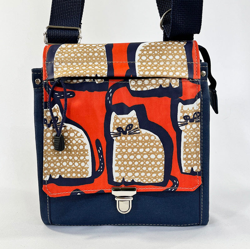Utility Satchel Red Cats