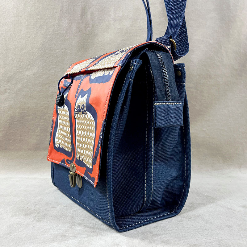 Utility Satchel Red Cats