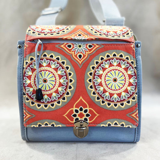 Utility Satchel Double Mandala