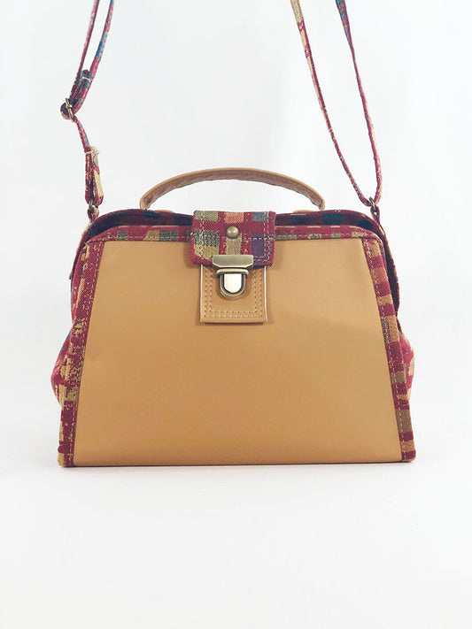 9" Classic Satchel Gem Amber