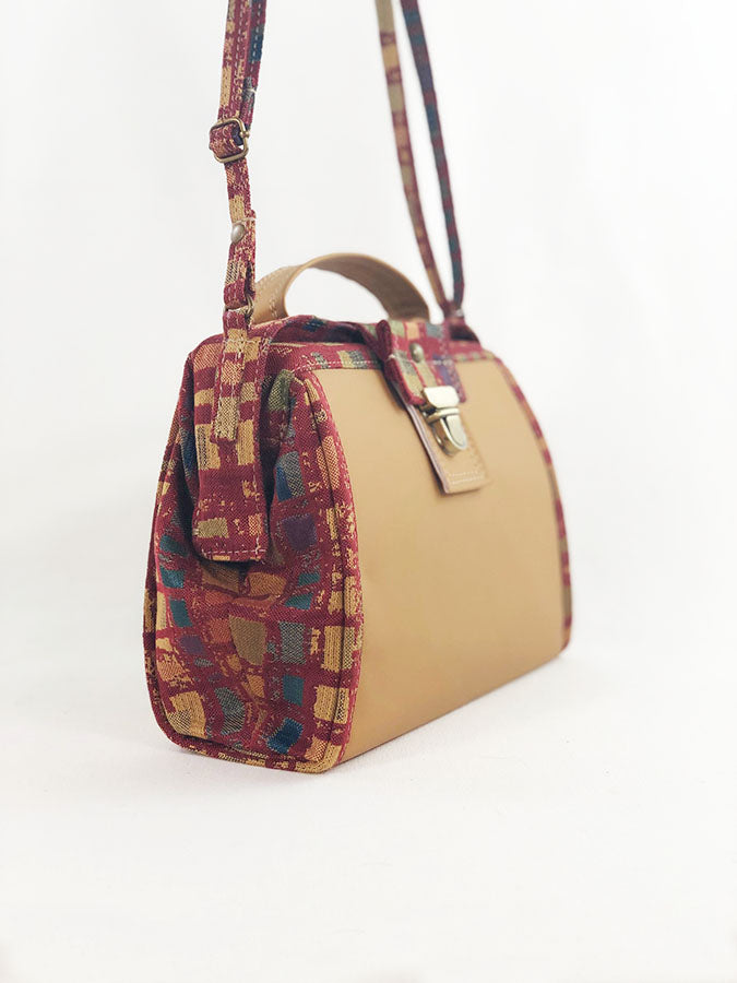 9" Classic Satchel Gem Amber