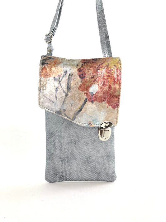 Pocket Purse- Sepia Floral